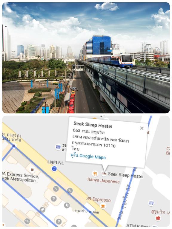 Seek Sleep Hostel กรุงเทพมหานคร ภายนอก รูปภาพ